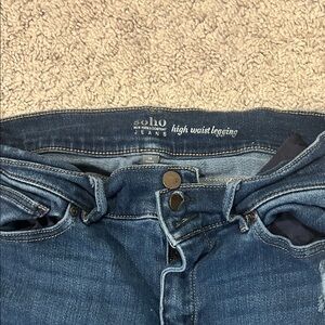 Soho Women's Denim High Waist Jeggings